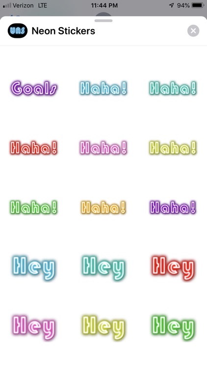 Ultimate Neon Stickers screenshot-3