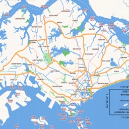 SG Map and Street Directory by DxG Singapore