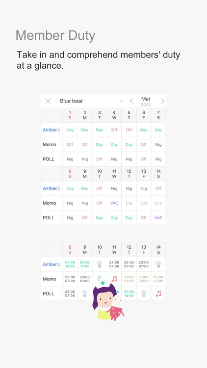 MYDUTY - Nurse Calendar by 4wheels