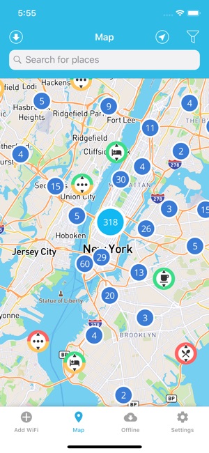 WiFi Finder + Map