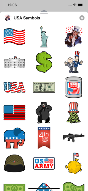 USA Symbols Stickers(圖2)-速報App