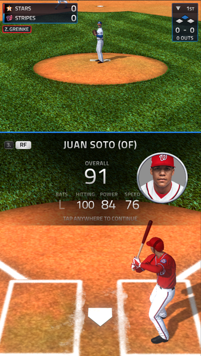screenshot of MLB Tap Sports Baseball 2021 6