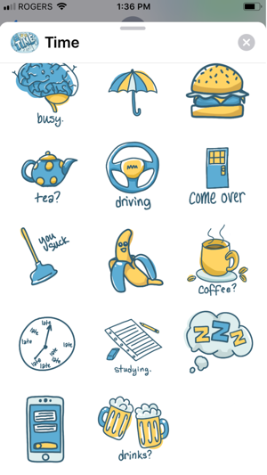 Time - Hangout Plan Stickers(圖4)-速報App