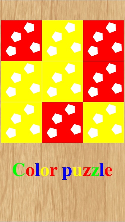 Color puzzle for kids