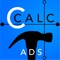 C-Calc is a calculator application designed by, and for construction workers or anyone else who works with measurements in feet and inches