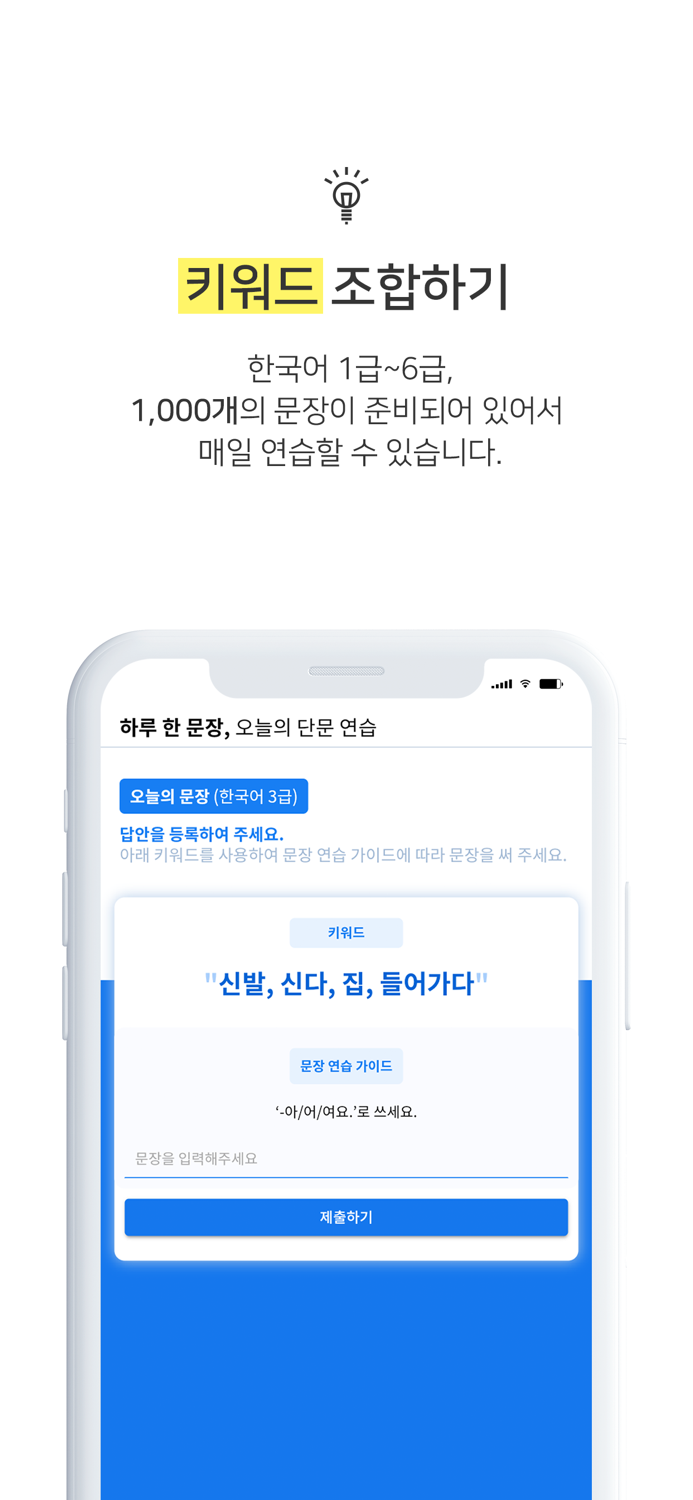 TOPIK 쓰기 100