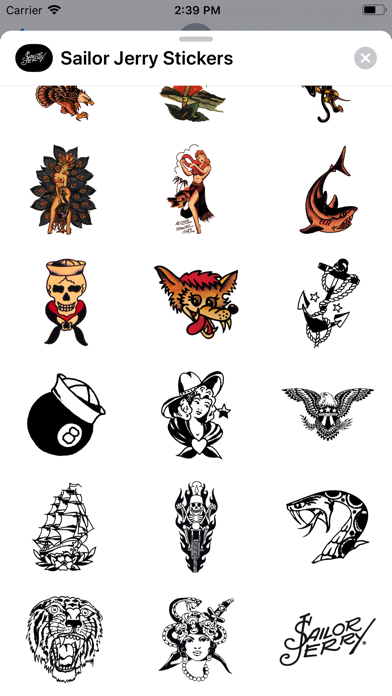 Sailor Jerry Stickers screenshot 4