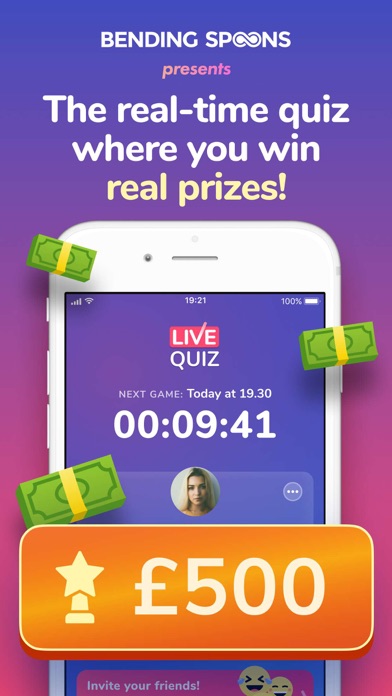 Live Quiz - Win Real Prizesのおすすめ画像1