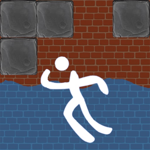 Swimming Stickman iOS App