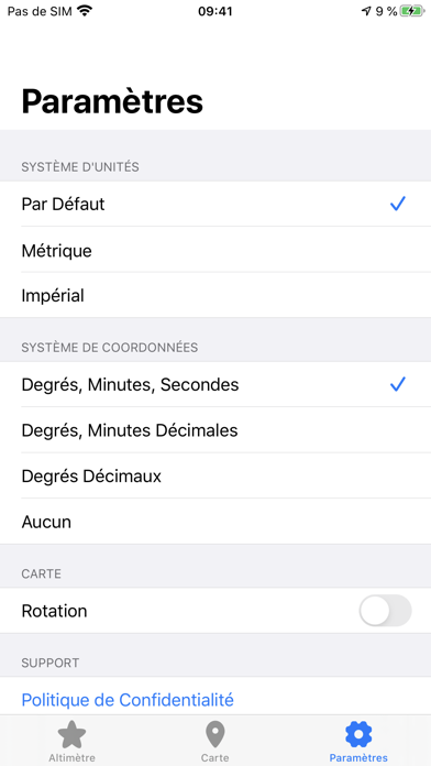 Altimètre & Précision Altimètre & Précision