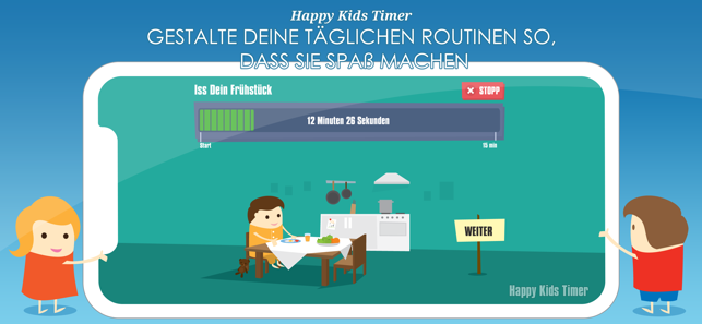 ‎Happy Kids Timer – Routine App Screenshot