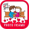 Icon My Love Photo Frame & Sticker