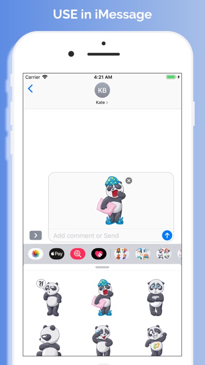 PandaArt - Panda Emojis screenshot-4