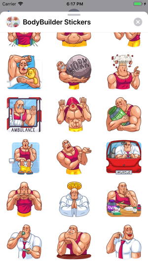 Bodybuilder Emojis(圖3)-速報App