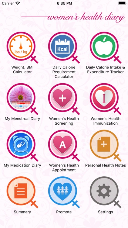 Women's Health Diary 2