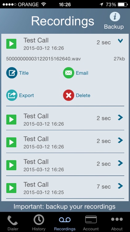 Call Recorder Pay As You Go screenshot-3