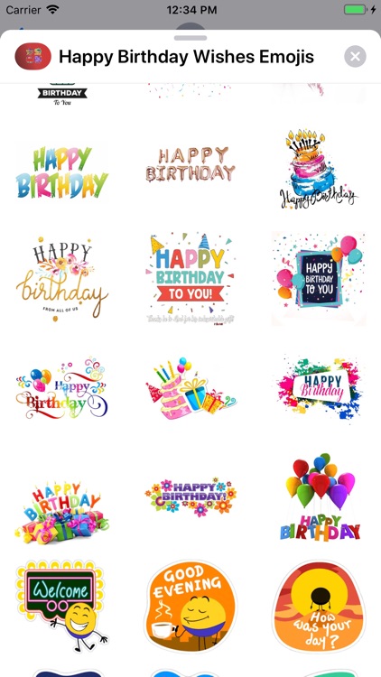 Happy Birthday Wishes Emojis screenshot-6