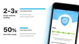 mega shield: online security iphone screenshot 3