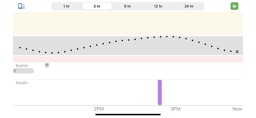 Dexcom G6 app screenshot