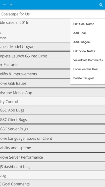 Goalscape Mobile screenshot-3