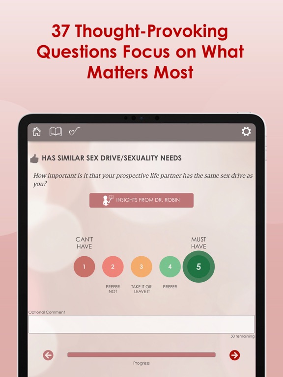 Screenshot #6 pour Perfect Partner Checklist