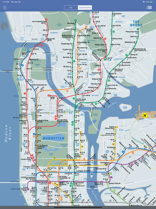 Imágen 3 Nueva York Metro Mapa desconec iphone