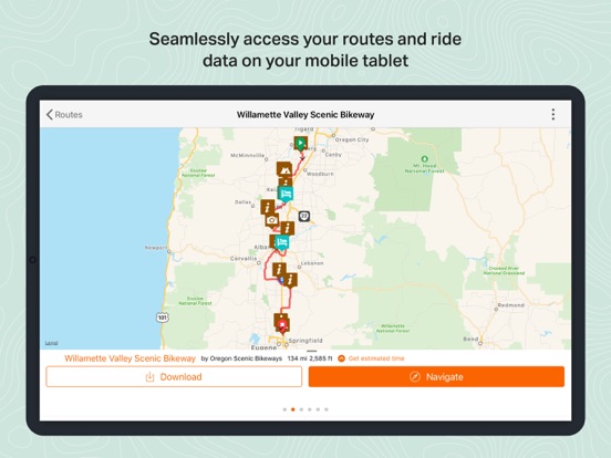 Ride with GPS - Bike Computer screenshot