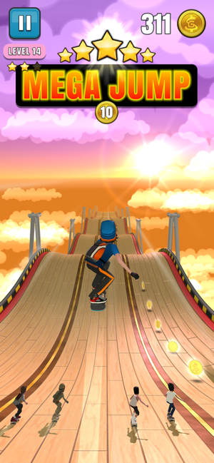 MegaJump Skater(圖1)-速報App