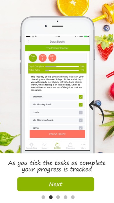 How to cancel & delete Detox Pro - Diets & Plans from iphone & ipad 1