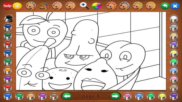 Coloring Book 19 Lite screenshot-4