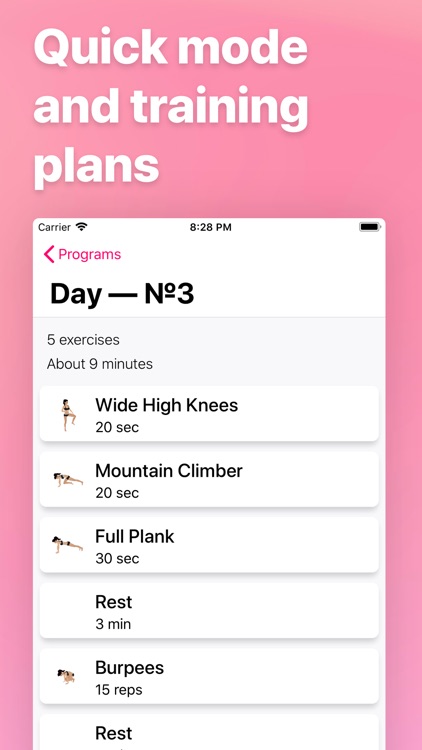 Flat tummy home workout - Slim screenshot-6