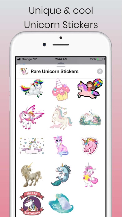 Unicorns Stickers screenshot 2