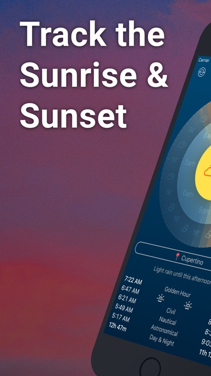 SolarWatch Sunrise Sunset Time screenshot-0