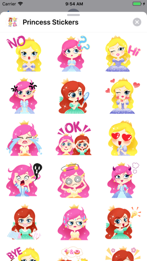 Princess Stickers