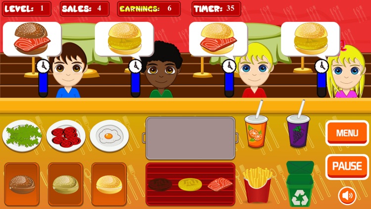 Burger fast food screenshot-3