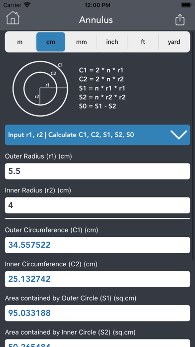 Geometry Calculator. screenshot 4