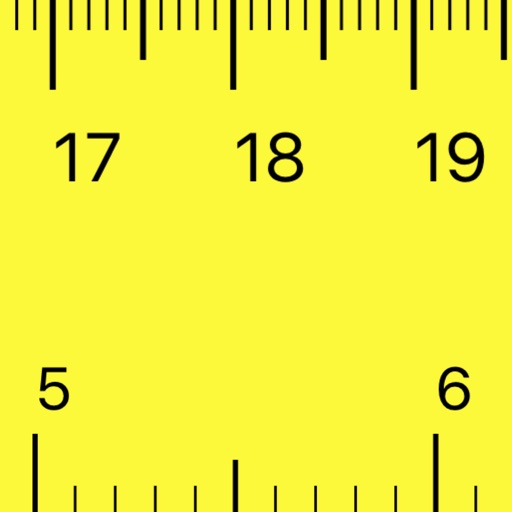 Unlimited-Length Visual Ruler iOS App