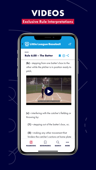 Little League Rulebook screenshot 3