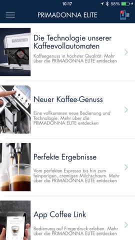 De Longhi COFFEE LINK App iTunes Deutschland