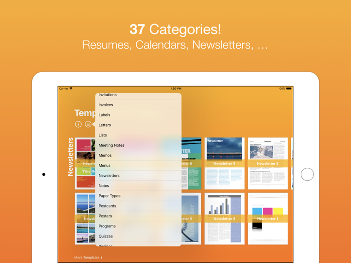 Templates for Pages Nobody