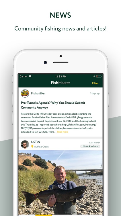 FishMaster - Fishing App