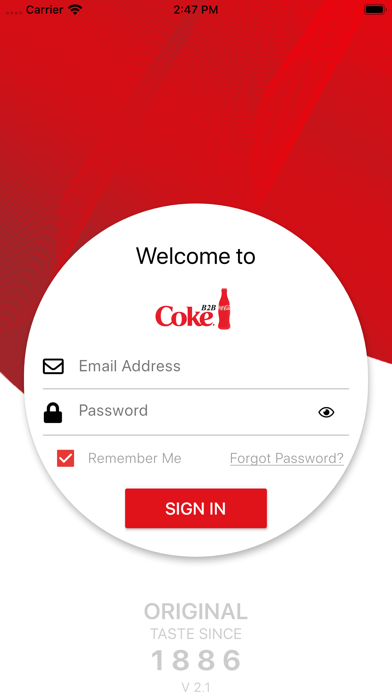 How to cancel & delete Coke B2B from iphone & ipad 1