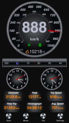 Game screenshot GPS Speedometer and Altimeter apk