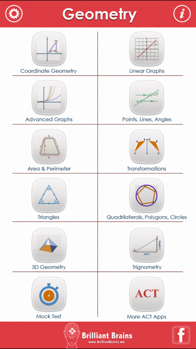 How to cancel & delete ACT Math : Geometry Lite from iphone & ipad 1