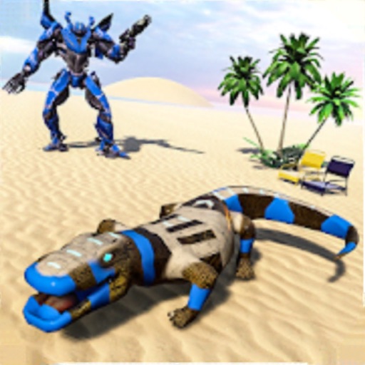 Komodo Dragon Robot War iOS App