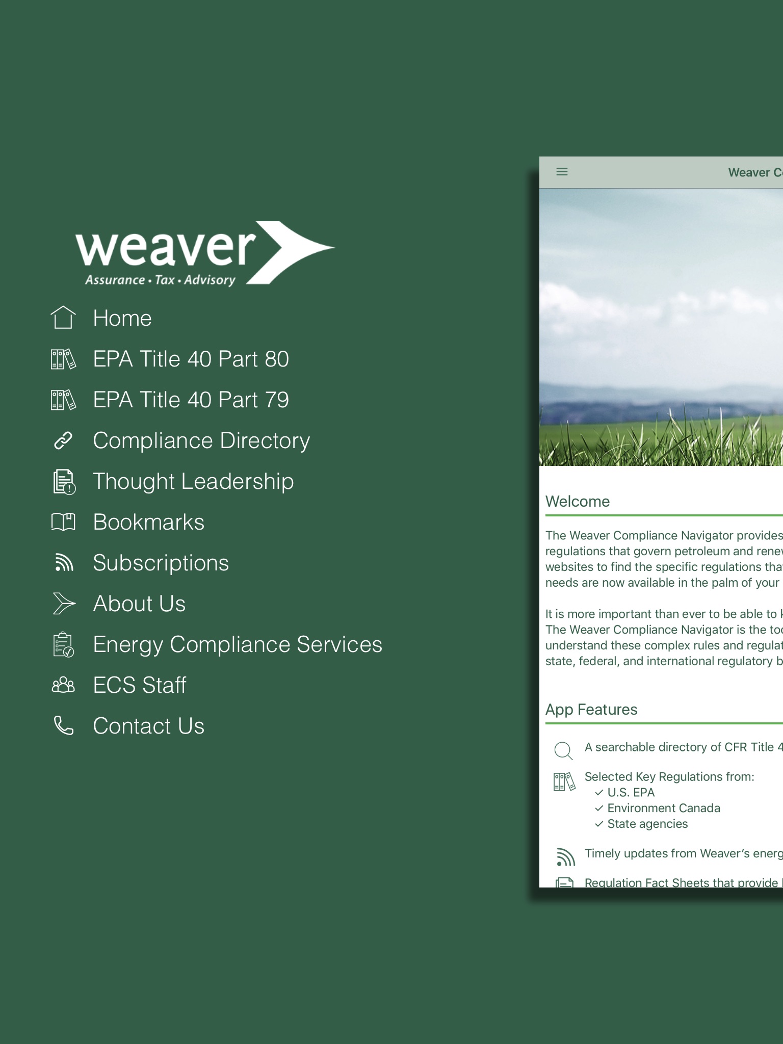 Weaver ECS screenshot 2