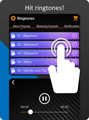 Screenshot 1 Los Tonos y Timbres Populares iphone