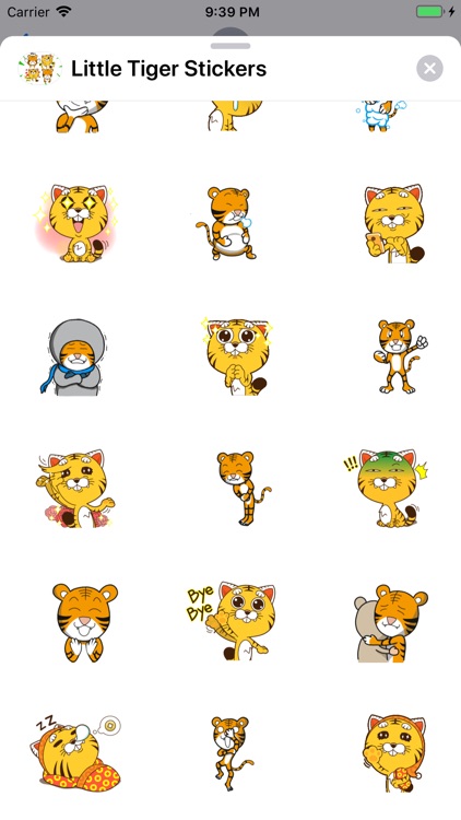 Little Tiger Stickers screenshot-3