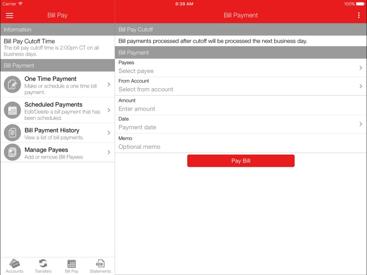 FSB Mobile Banking for iPad screenshot-4