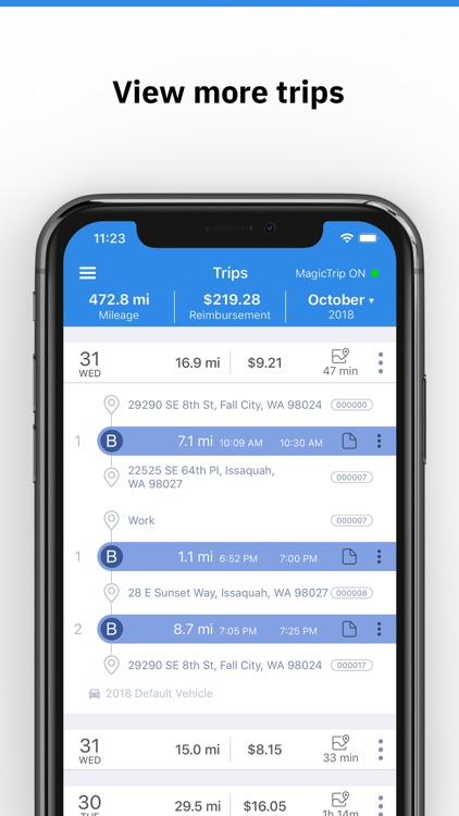 TripLog Mileage & Gas Tracker screenshot-4